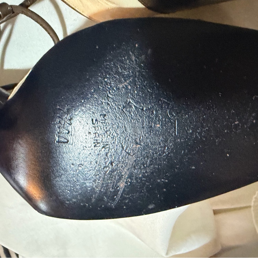 👠 Christian Dior Two-Tone Slingback Heels | Size 7.5 AA - Picture 10 of 13